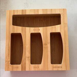 Bamboo Bag Organizer